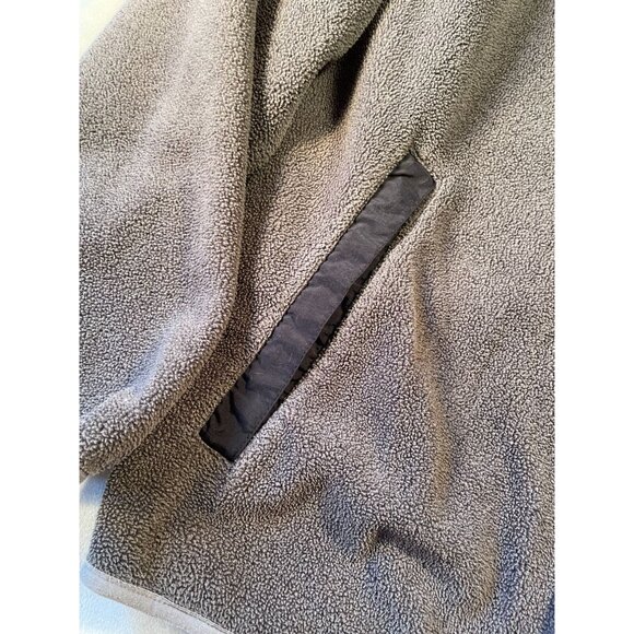 North Face Mens Gray Fleece Jacket XL/TG Gorpcore Campcore Athleisure Cabincore - Picture 9 of 11